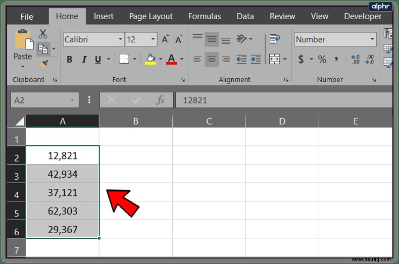 So verschieben Sie Dezimalstellen in Excel