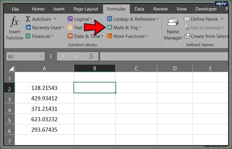 So verschieben Sie Dezimalstellen in Excel