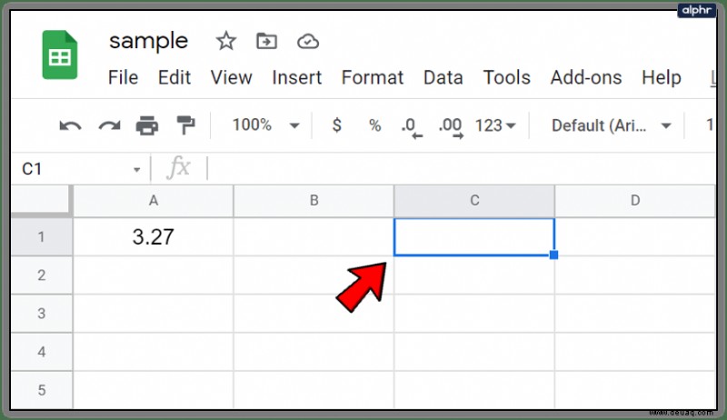 So runden Sie Google Sheets-Zellen auf die nächsten 10