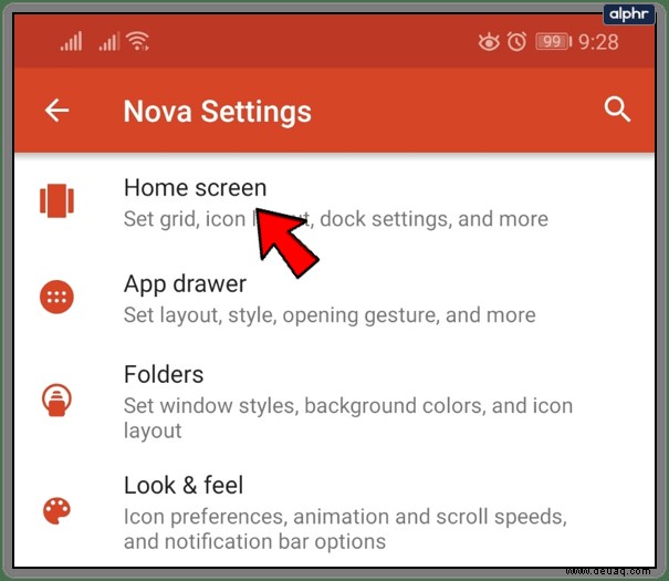So ändern Sie das Hintergrundbild in Nova Launcher