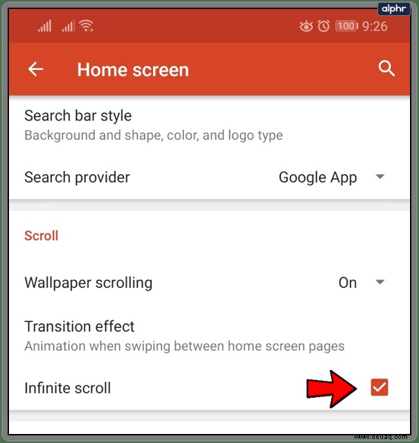 So ändern Sie das Hintergrundbild in Nova Launcher
