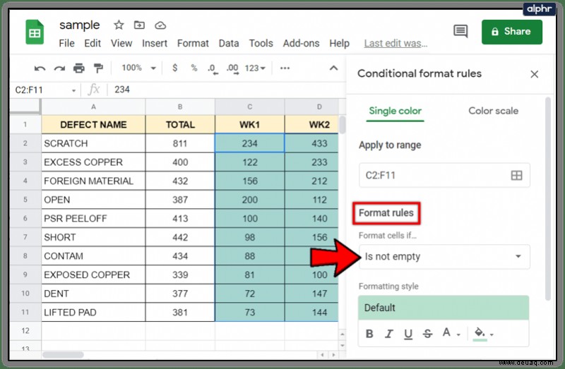 So prüfen Sie den Bearbeitungsverlauf in Google Sheet