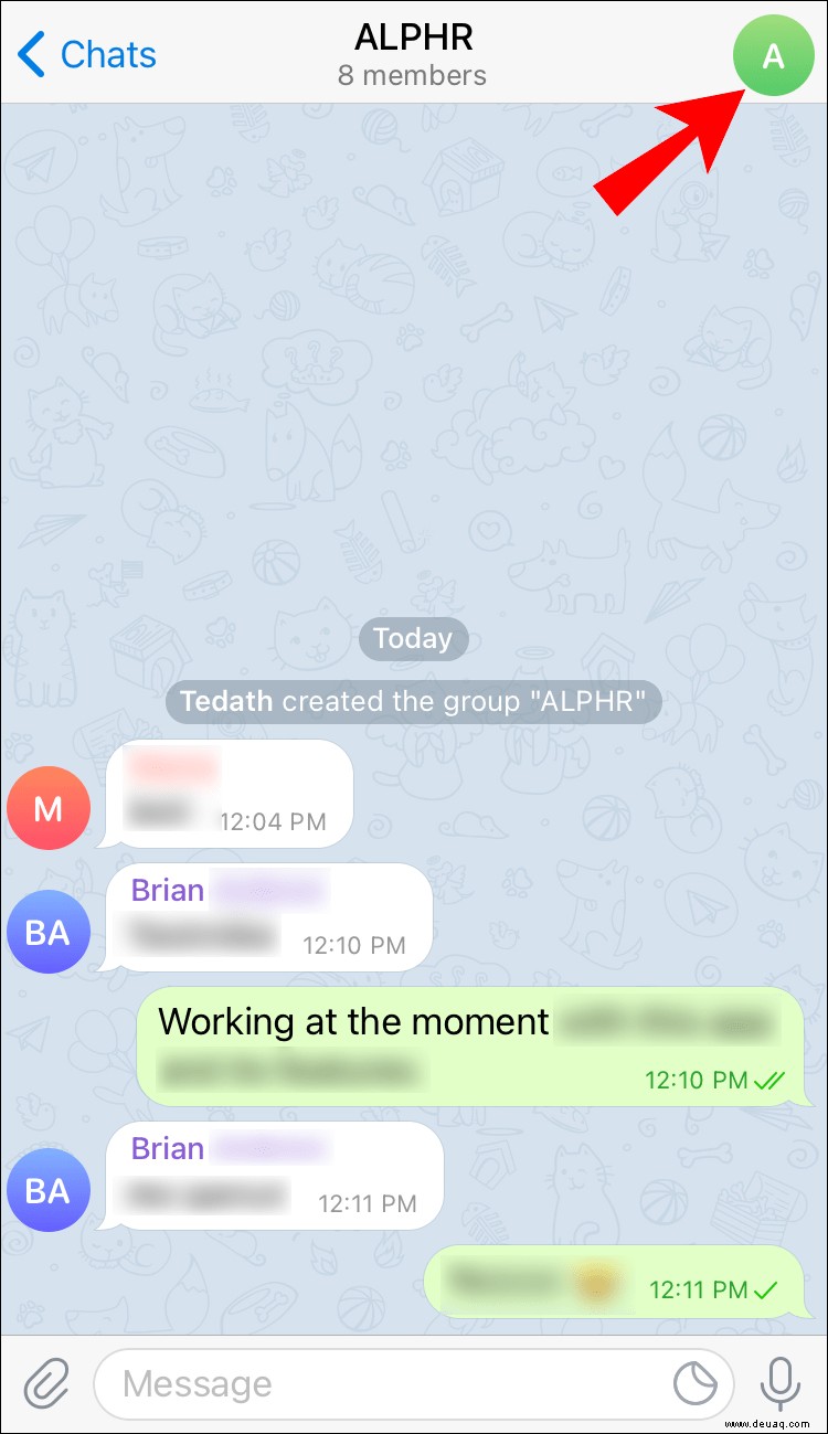 So löschen Sie Gruppen in Telegram