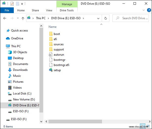 So installieren Sie eine ISO-Datei in Windows 10