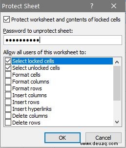 So sperren Sie eine Formel in Excel