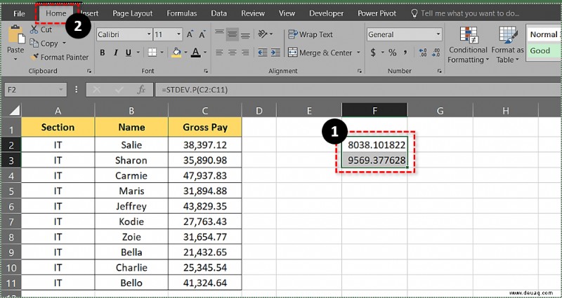 So berechnen Sie den Standardfehler in Excel