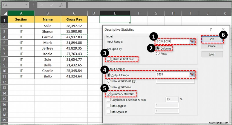 So berechnen Sie den Standardfehler in Excel