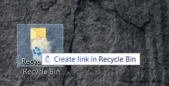 So fügen Sie den Papierkorb zur Windows 10-Taskleiste hinzu