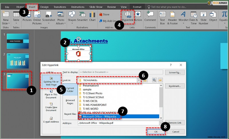 Einfügen einer PDF-Datei in eine PowerPoint-Präsentation