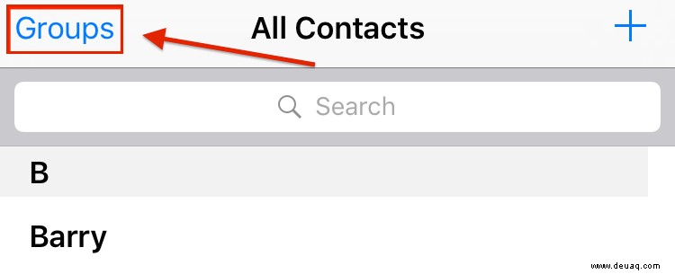 Was tun, wenn das Symbol der iPhone-Kontakte-App fehlt