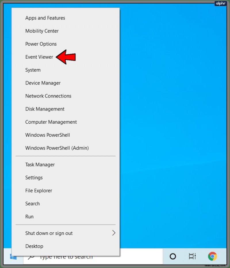 Windows 10-Fehlerprotokoll:Zugriff auf Fehlerprotokolle