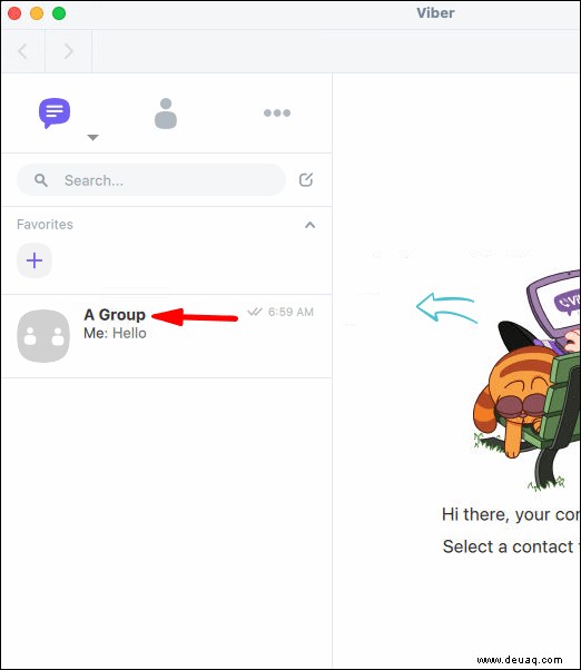 So verlassen Sie eine Gruppe in Viber