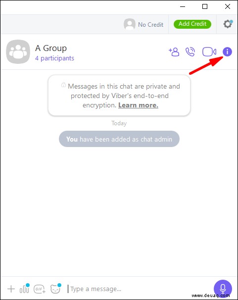 So verlassen Sie eine Gruppe in Viber