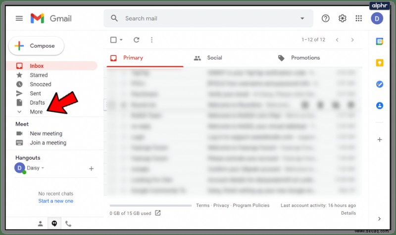 So leeren Sie den Papierkorb in Gmail automatisch