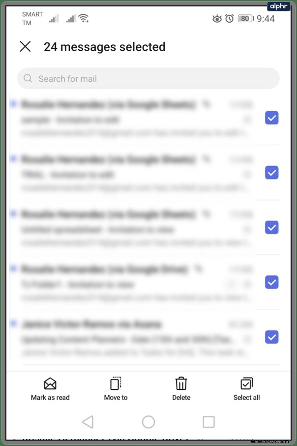 So leeren Sie den Papierkorb in Gmail automatisch