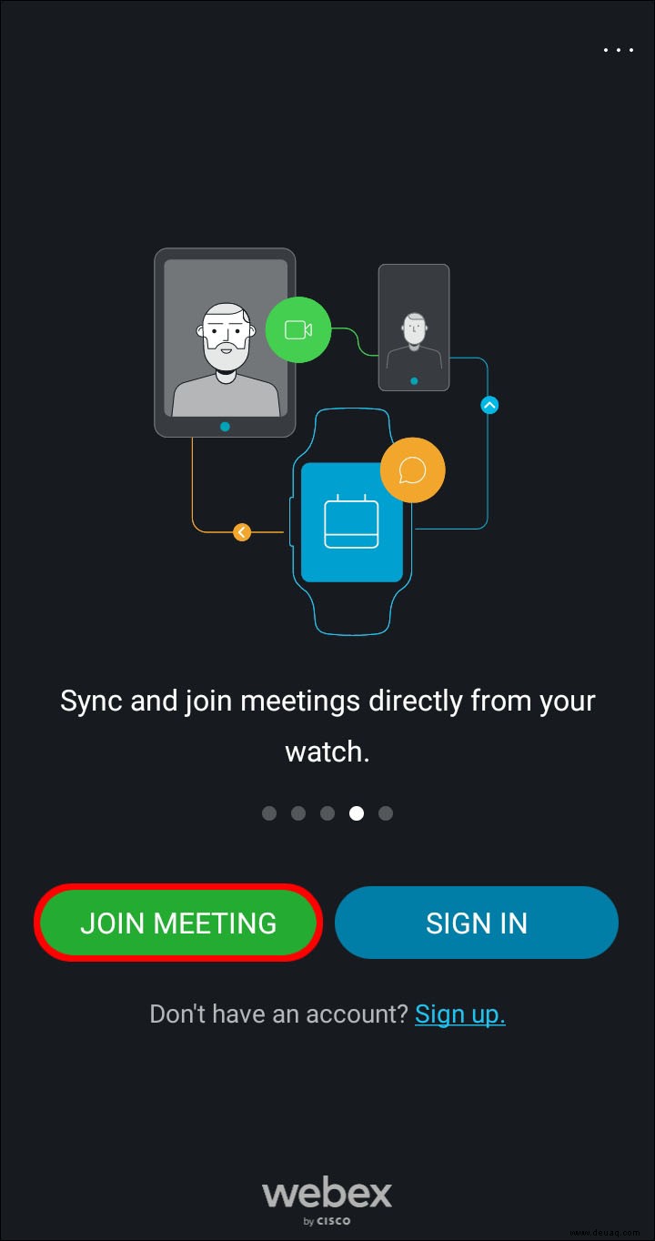 So zeichnen Sie ein Meeting in Webex auf