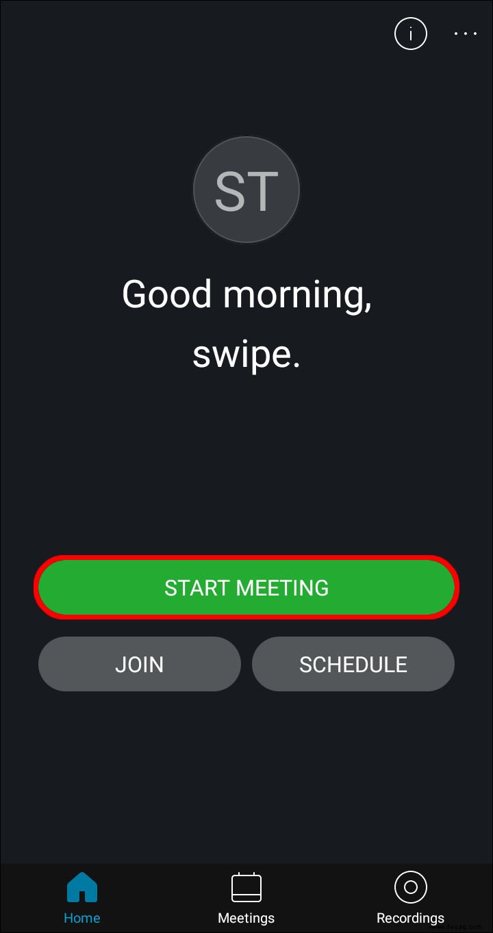 So zeichnen Sie ein Meeting in Webex auf