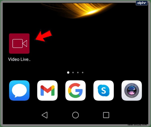 So stellen Sie Videos als Live-Hintergrund auf Android ein