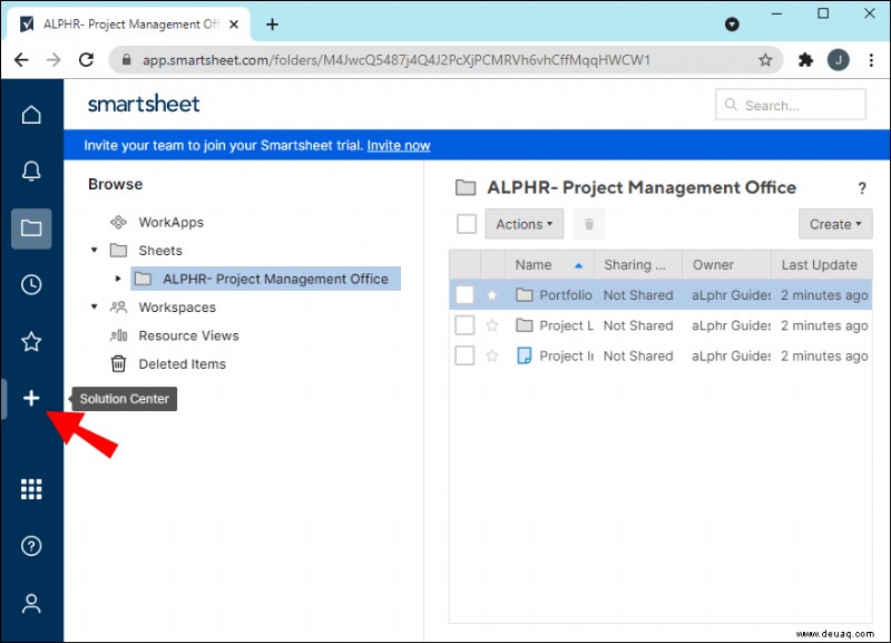 So erstellen Sie ein Dashboard in SmartSheet