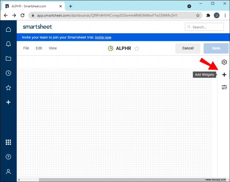 So erstellen Sie ein Dashboard in SmartSheet