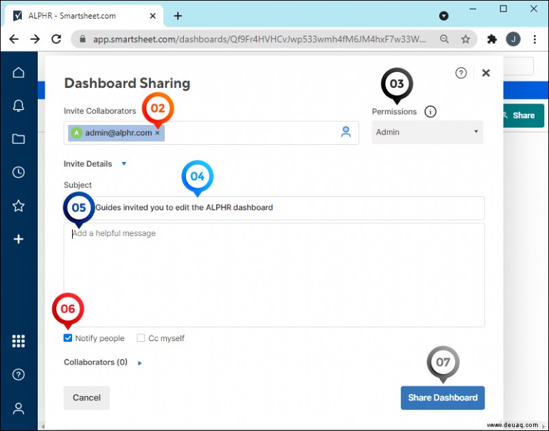 So erstellen Sie ein Dashboard in SmartSheet