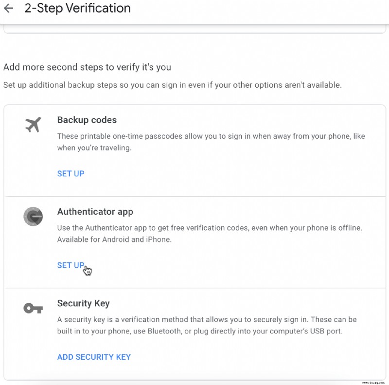 So verwenden Sie Google Authenticator auf Ihrem Desktop