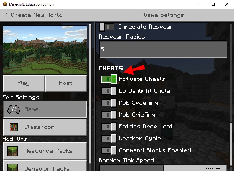 So aktivieren Sie Cheats in Minecraft