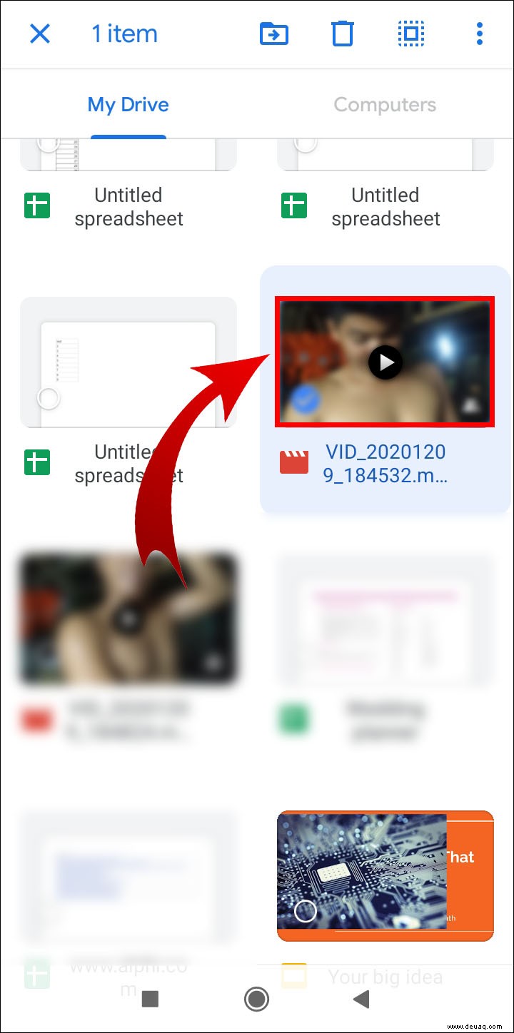 So senden Sie große Videodateien