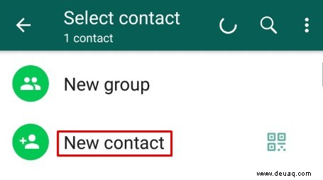 So fügen Sie neue Kontakte in WhatsApp hinzu