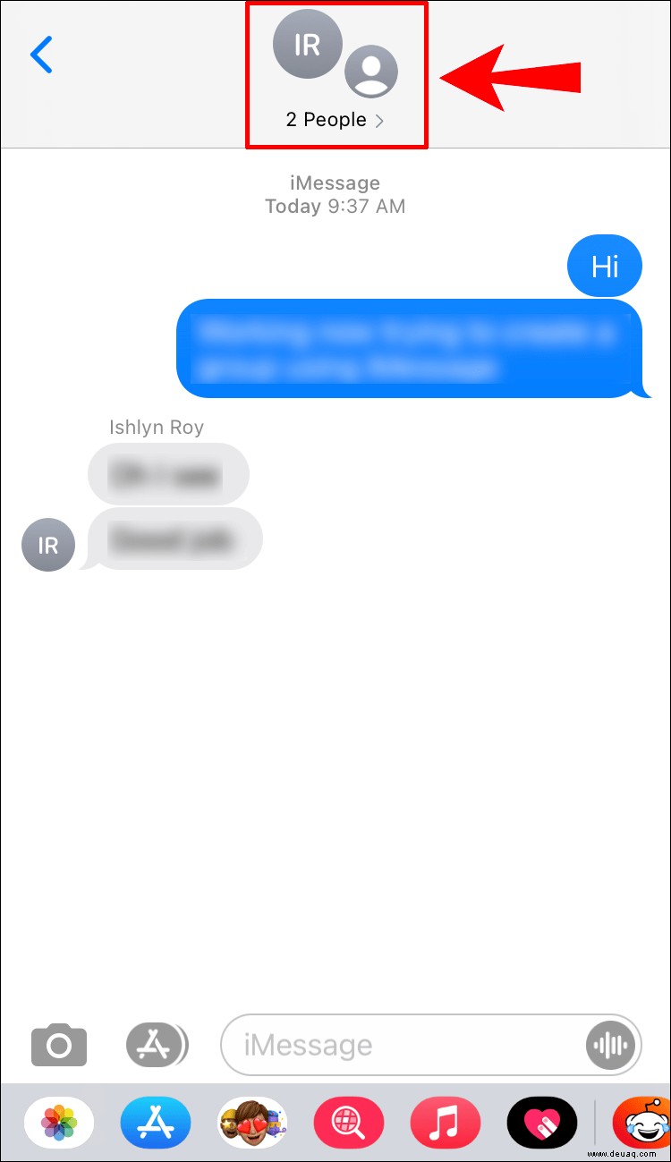 So senden Sie eine Sprachnachricht in iMessage auf einem iPhone