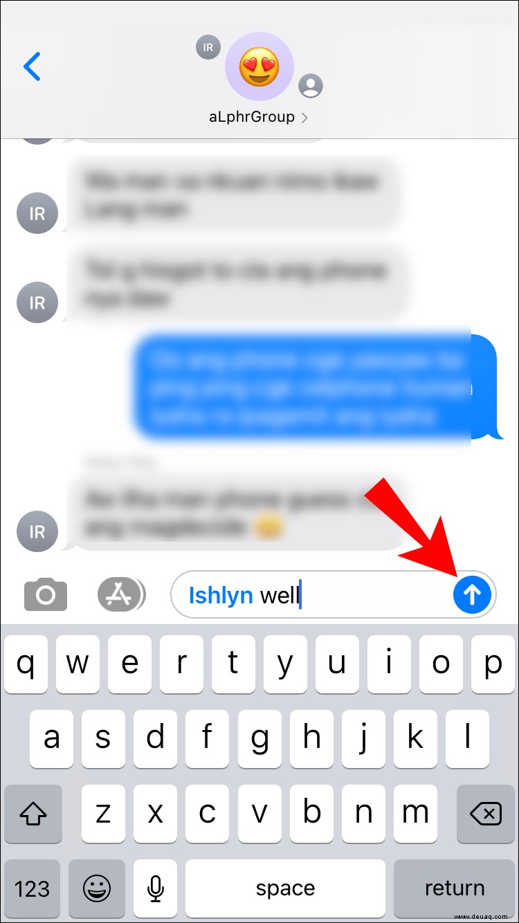 So senden Sie eine Sprachnachricht in iMessage auf einem iPhone