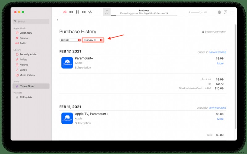 So zeigen Sie Ihren iTunes-Kaufverlauf an