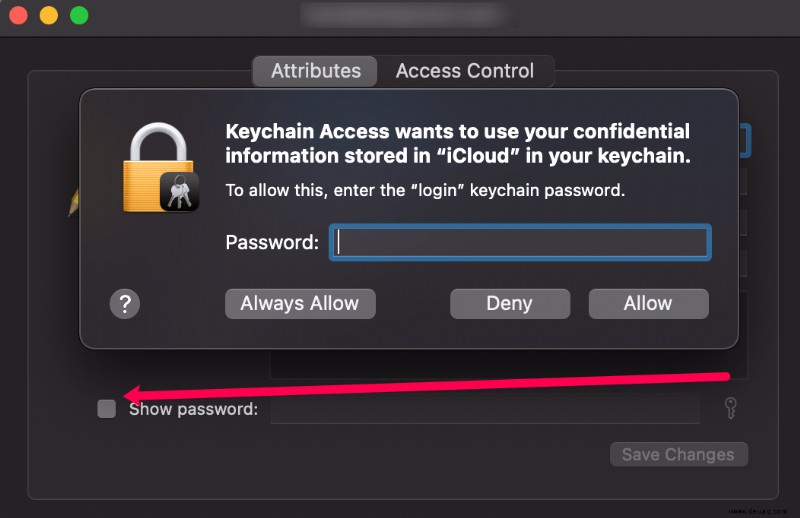 So zeigen Sie gespeicherte Passwörter auf einem Mac an