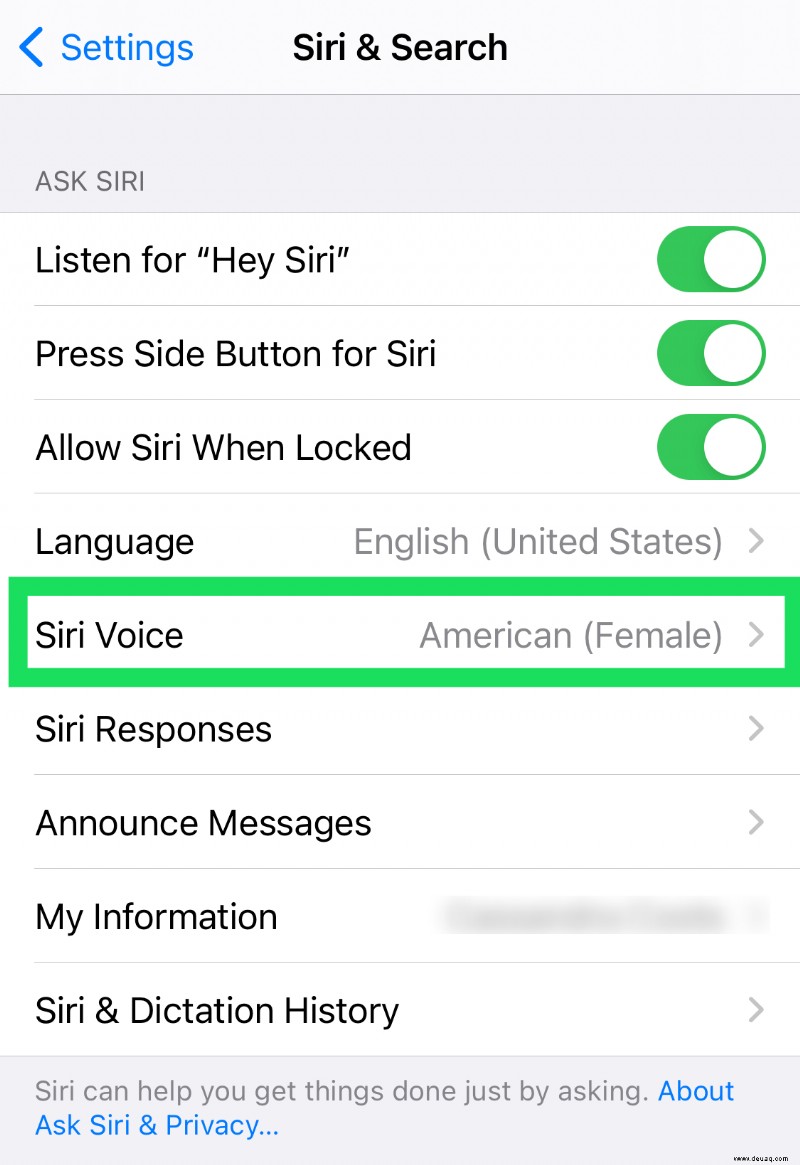 So ändern Sie die Stimme und Sprache von Siri auf dem iPhone