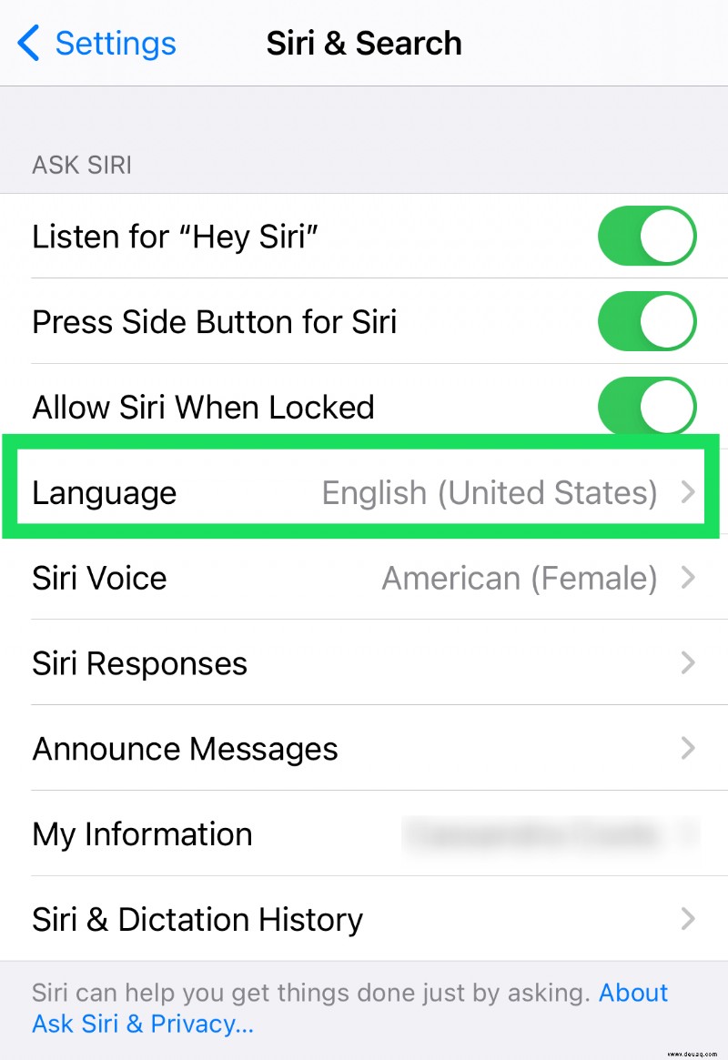 So ändern Sie die Stimme und Sprache von Siri auf dem iPhone