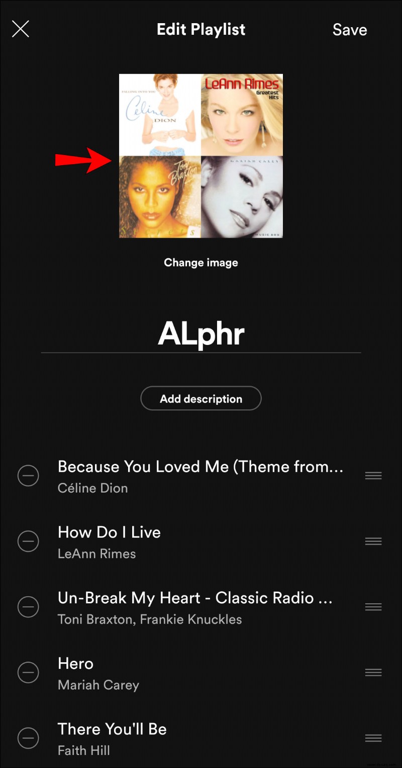 So ändern Sie das Titelbild einer Wiedergabeliste in Spotify