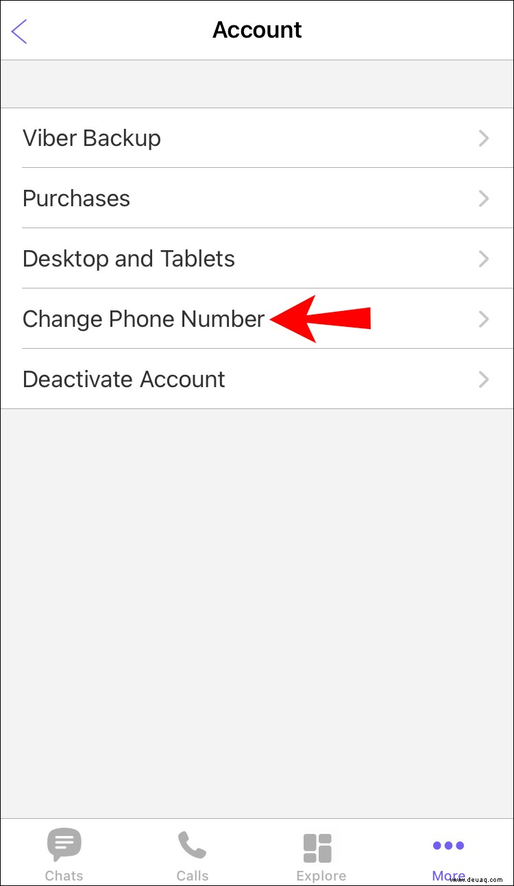 So ändern Sie Ihre Telefonnummer in Viber