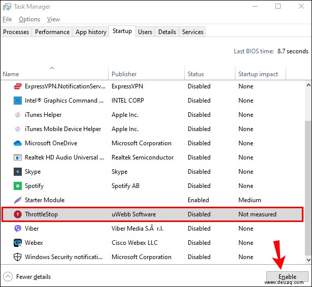 Anzeigen der CPU-Temperatur in Windows 10