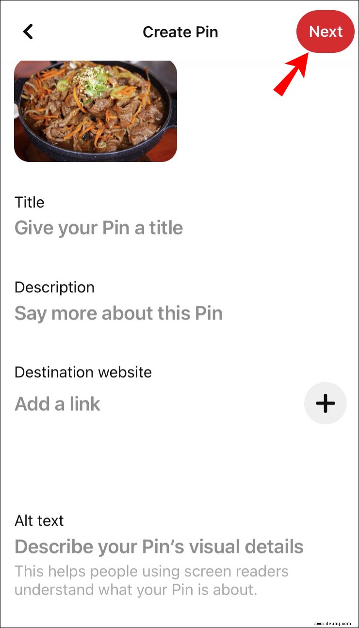 So erstellen Sie einen Pin für Pinterest auf einem PC oder Mobilgerät
