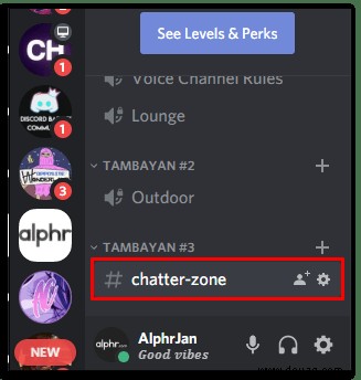 Wie man in Discord fett wird