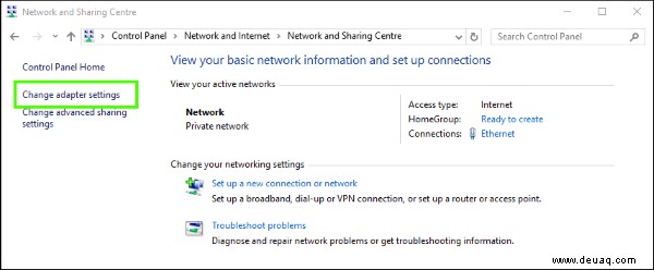 Einfache Korrekturen für ERR_NETWORK_CHANGED-Fehler in Windows