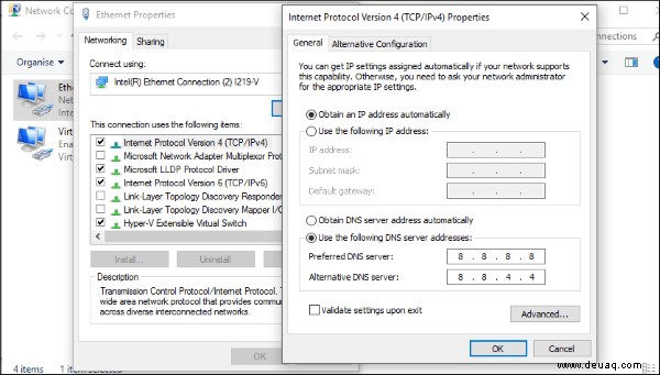 Einfache Korrekturen für ERR_NETWORK_CHANGED-Fehler in Windows