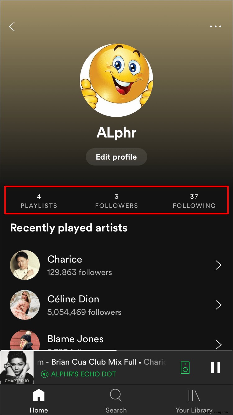 So zeigen Sie die Follower einer Playlist in Spotify an