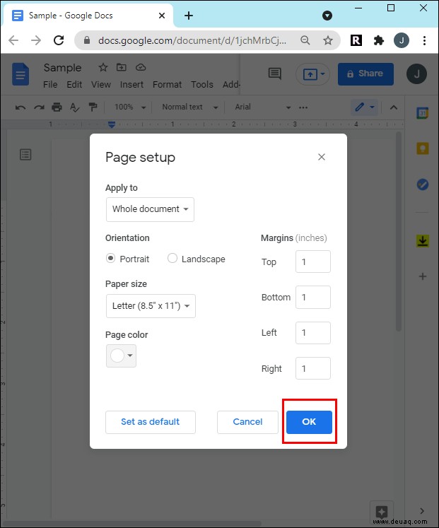 So entfernen Sie eine Hintergrundfarbe in Google Docs