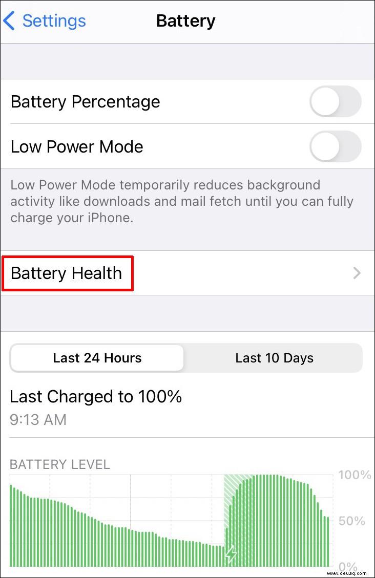 So überprüfen Sie den Batteriezustand eines iPhones