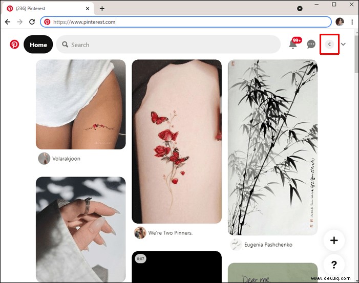 So löschen Sie alle Pins in Pinterest