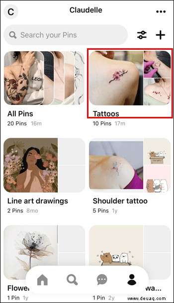 So löschen Sie alle Pins in Pinterest