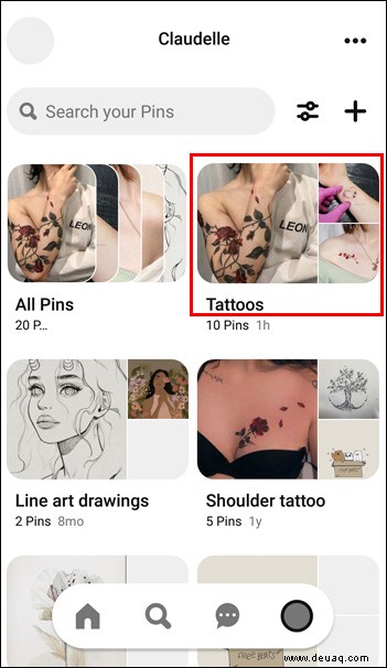 So löschen Sie alle Pins in Pinterest