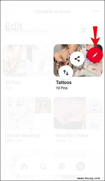 So löschen Sie alle Pins in Pinterest