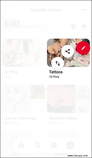 So löschen Sie alle Pins in Pinterest